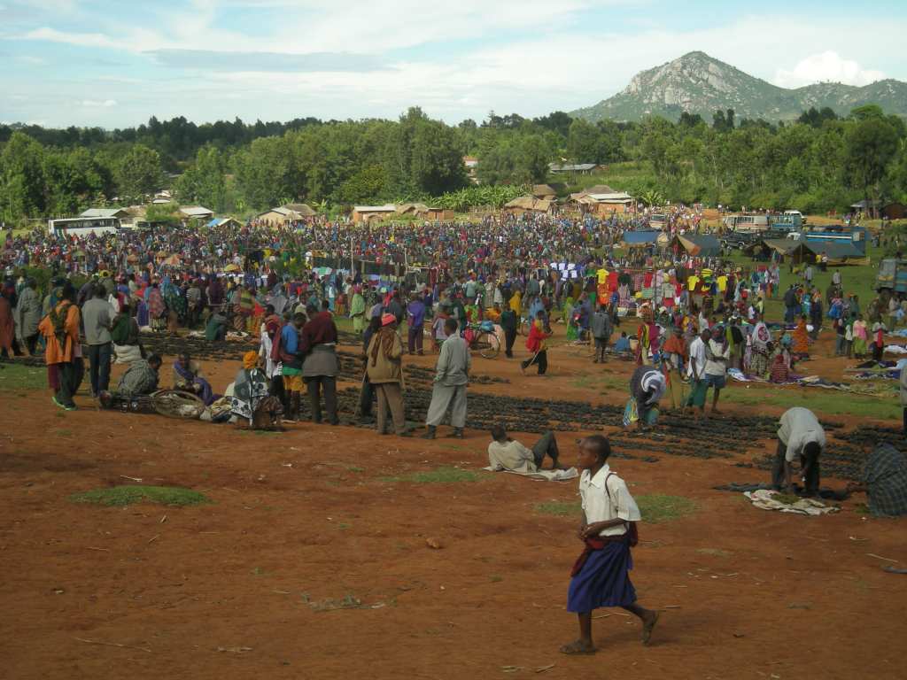 market day in Mbulu - Open Air feeling