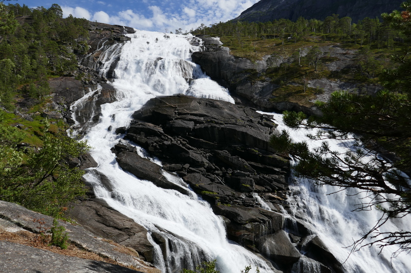 Husedalen-Wasserfälle