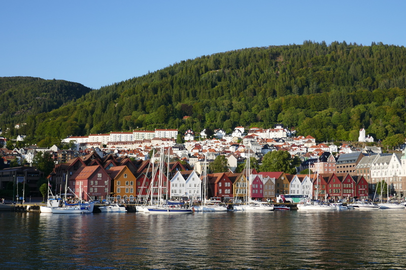 Ankunft in Bergen