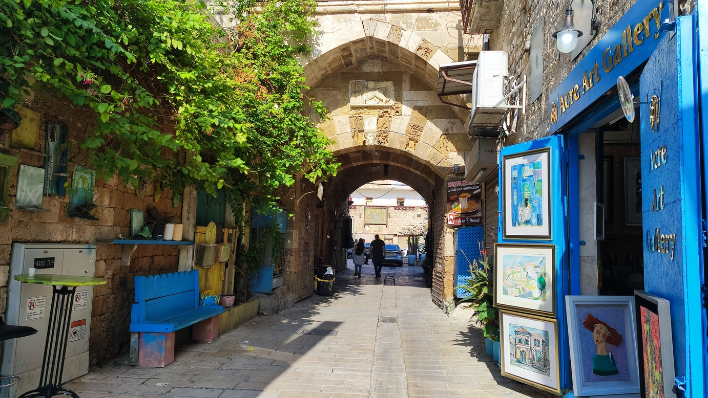 In the old town of Acre