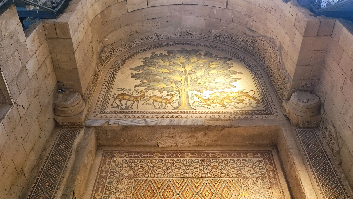 Mosaic in Hishams Palace