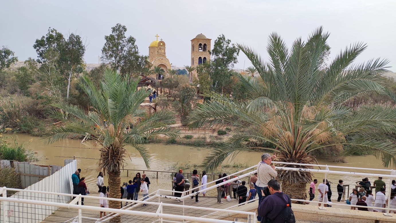 Site where Jesus has been baptised