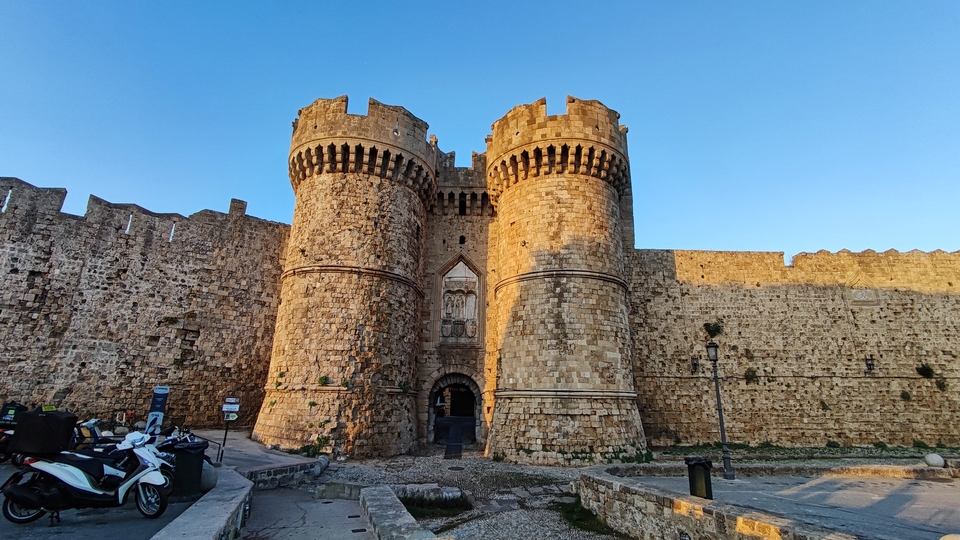 city walls and gate