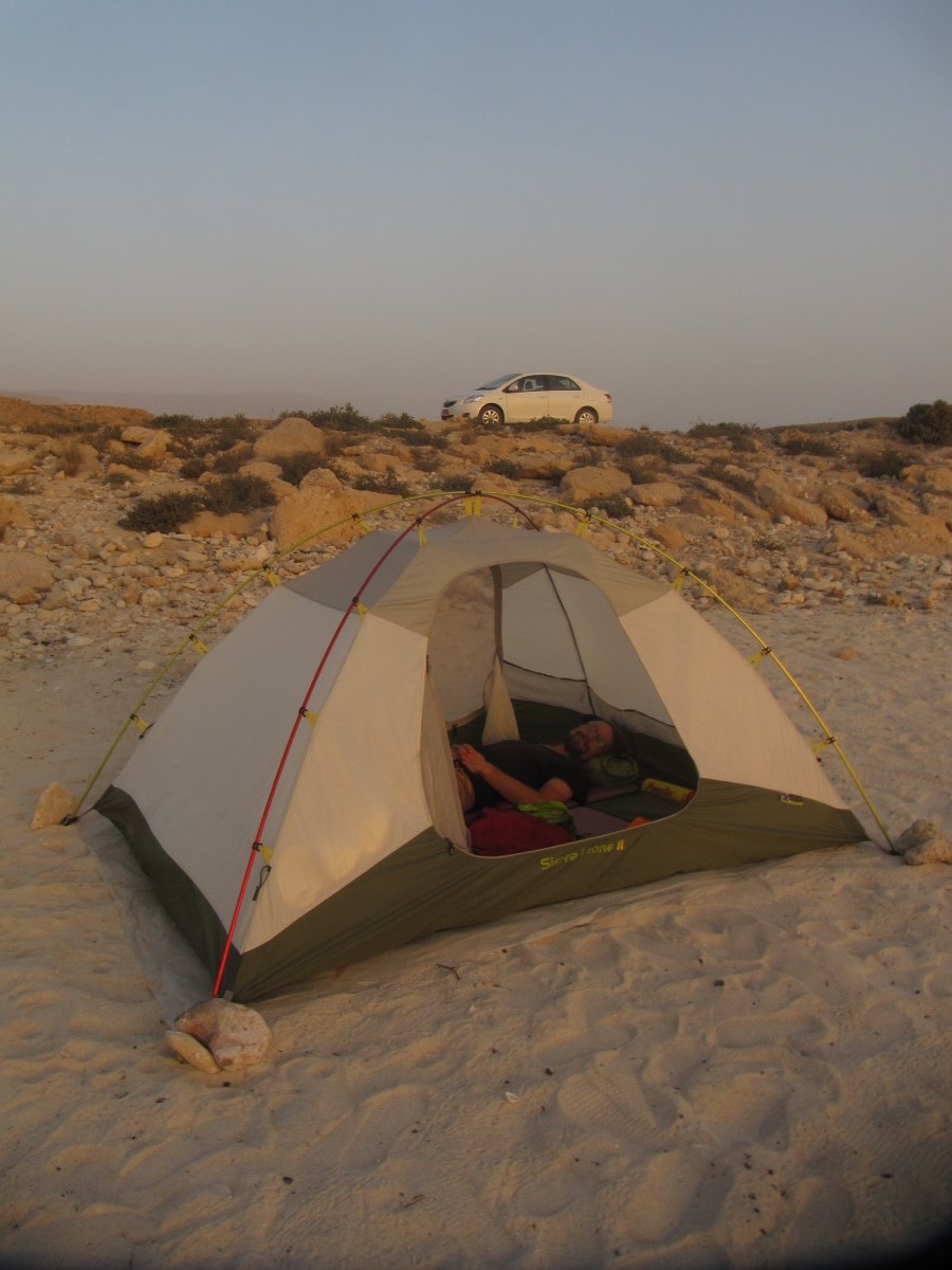 Camping at White Beach