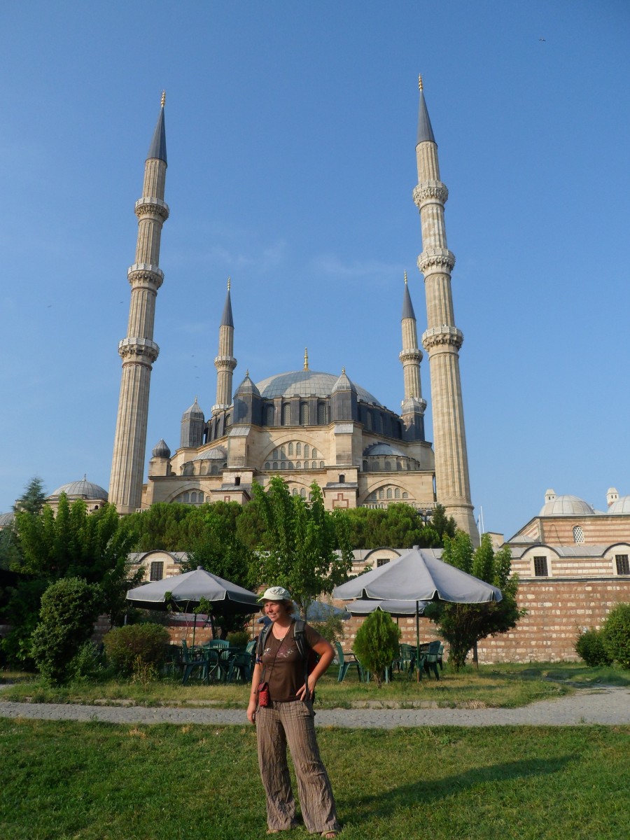 Kathrin and the Selimiye Mosque