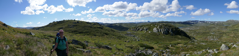 Panorama mit Harteigen