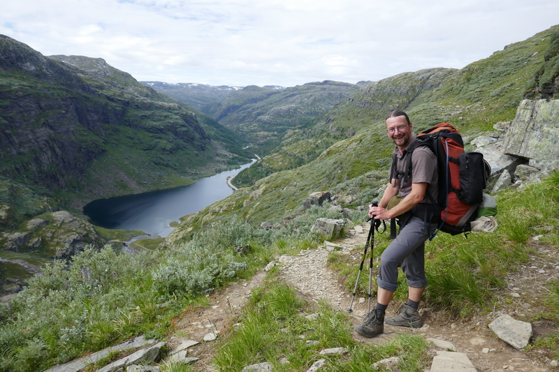 Ganz weit hinten ist das Aurlandsdalen...